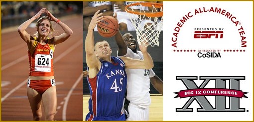 Big 12 Conference tops the DI nation in 2009-10 CoSIDA/ESPN the MagazineAcademic All-America selections